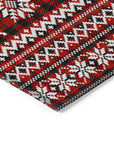 Addison Rugs Quaas Red Washable Indoor-Outdoor Rug