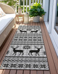 Addison Rugs Quaion Gray Washable Indoor-Outdoor Rug