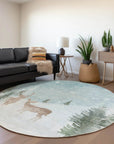 Addison Rugs Quaira Blue Washable Indoor-Outdoor Rug
