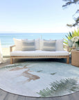 Addison Rugs Quaira Blue Washable Indoor-Outdoor Rug