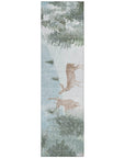 Addison Rugs Quaira Blue Washable Indoor-Outdoor Rug