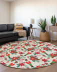 Addison Rugs Quaius Ivory Washable Indoor-Outdoor Rug