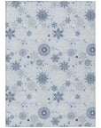Addison Rugs Quaon Blue Washable Indoor-Outdoor Rug