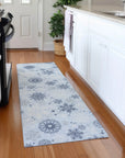 Addison Rugs Quaon Blue Washable Indoor-Outdoor Rug