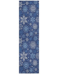 Addison Rugs Quaon Navy Washable Indoor-Outdoor Rug