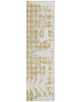 Addison Rugs Quaora Gold Washable Indoor-Outdoor Rug