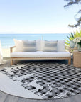Addison Rugs Quaora Gray Washable Indoor-Outdoor Rug