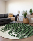 Addison Rugs Quaora Green Washable Indoor-Outdoor Rug