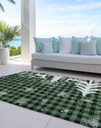 Addison Rugs Quaora Green Washable Indoor-Outdoor Rug
