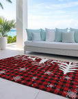 Addison Rugs Quaora Red Washable Indoor-Outdoor Rug