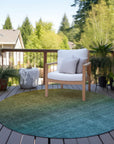 Addison Rugs Quiet Current Brown Washable Indoor-Outdoor Rug