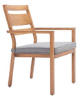 Zuo Modern Rader Olefin Fabric Outdoor Dining Chair 2PC