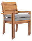 Zuo Modern Rader Olefin Fabric Outdoor Dining Chair 2PC