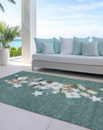 Addison Rugs Raeain Blue Washable Indoor-Outdoor Rug