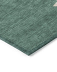 Addison Rugs Raeain Blue Washable Indoor-Outdoor Rug