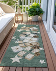 Addison Rugs Raeain Blue Washable Indoor-Outdoor Rug