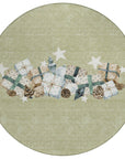 Addison Rugs Raeain Green Washable Indoor-Outdoor Rug