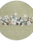Addison Rugs Raeain Green Washable Indoor-Outdoor Rug