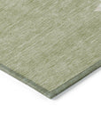 Addison Rugs Raeain Green Washable Indoor-Outdoor Rug