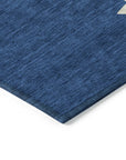 Addison Rugs Raeain Navy Washable Indoor-Outdoor Rug
