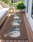 Addison Rugs Raeanor Brown Washable Indoor-Outdoor Rug