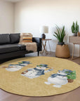 Addison Rugs Raeanor Gold Washable Indoor-Outdoor Rug