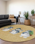 Addison Rugs Raeanor Gold Washable Indoor-Outdoor Rug