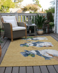 Addison Rugs Raeanor Gold Washable Indoor-Outdoor Rug