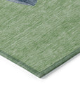 Addison Rugs Raeanor Green Washable Indoor-Outdoor Rug