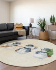 Addison Rugs Raeanor Ivory Washable Indoor-Outdoor Rug