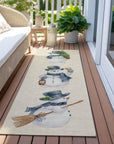 Addison Rugs Raeanor Ivory Washable Indoor-Outdoor Rug