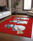 Addison Rugs Raeanor Red Washable Indoor-Outdoor Rug