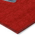 Addison Rugs Raeanor Red Washable Indoor-Outdoor Rug