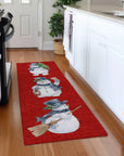 Addison Rugs Raeanor Red Washable Indoor-Outdoor Rug