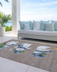 Addison Rugs Raeanor Taupe Washable Indoor-Outdoor Rug