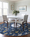 Addison Rugs Raeara Blue Washable Indoor-Outdoor Rug