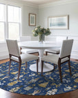 Addison Rugs Raeara Blue Washable Indoor-Outdoor Rug