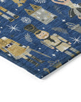 Addison Rugs Raeara Blue Washable Indoor-Outdoor Rug