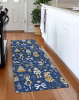 Addison Rugs Raeara Blue Washable Indoor-Outdoor Rug