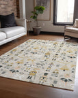 Addison Rugs Raeara Brown Washable Indoor-Outdoor Rug