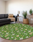 Addison Rugs Raeara Green Washable Indoor-Outdoor Rug