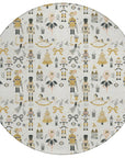 Addison Rugs Raeara Ivory Washable Indoor-Outdoor Rug