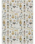 Addison Rugs Raeara Ivory Washable Indoor-Outdoor Rug