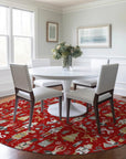 Addison Rugs Raeara Red Washable Indoor-Outdoor Rug