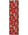 Addison Rugs Raeara Red Washable Indoor-Outdoor Rug