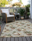 Addison Rugs Raearis Brown Washable Indoor-Outdoor Rug