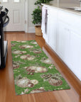 Addison Rugs Raearis Green Washable Indoor-Outdoor Rug