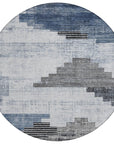 Addison Rugs Raeel Blue Washable Indoor-Outdoor Rug