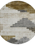 Addison Rugs Raeel Brown Washable Indoor-Outdoor Rug