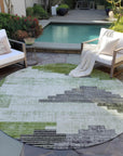 Addison Rugs Raeel Fern Washable Indoor-Outdoor Rug